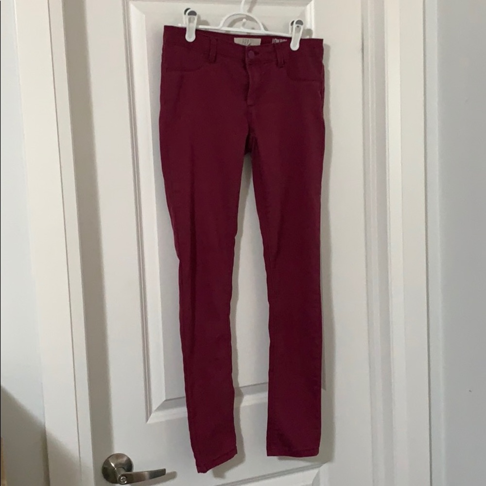 Low rise pants size M